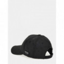 Milano Baseball Cap Black  GUESS