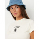 Colette Ss Tee Snow Cap  GUESS