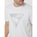 Furio Cn T-shirt Pure White  GUESS