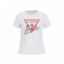 Camiseta con Logotipo Icon de GUESS