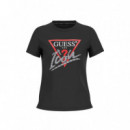 Camiseta con Logotipo Icon de GUESS