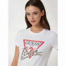 Camiseta con Logotipo Icon de GUESS