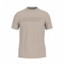 Camiseta con Logotipo Frontal de GUESS