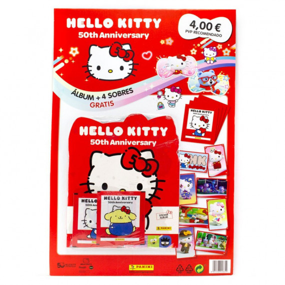 Album Hello Kitty 50 Aniversario  PANINI