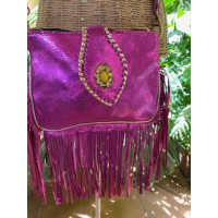 Bandolera Fucsia Boho Chic  JUNCAL.V