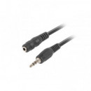 LANBERG CA-MJFJ-10CC-0050-BK Cable de Audio 5 M 3,5MM Negro