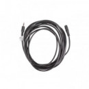 LANBERG CA-MJFJ-10CC-0050-BK Cable de Audio 5 M 3,5MM Negro