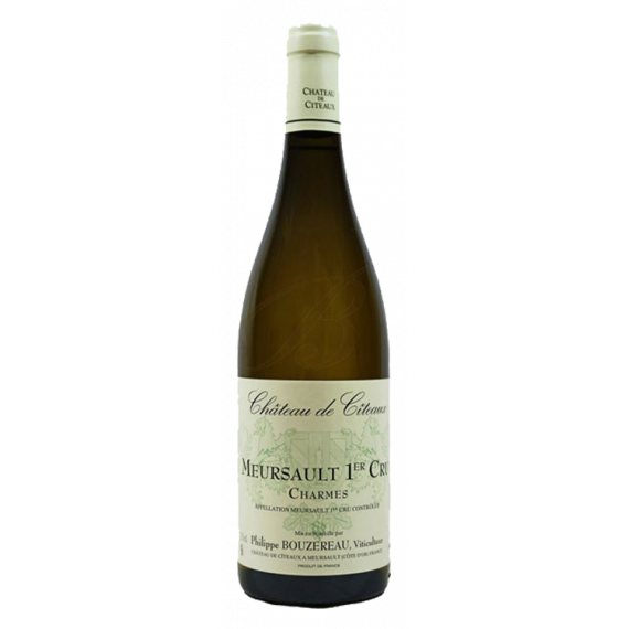 Meursault 1ER Cru Les Charmes 2019 - 75CL  CHÂTEAU DE CITEAUX - PHILIPPE BOUZEREAU