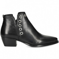 Botin Cowboy Arandelas Negro  VEXED SHOES COMPANY