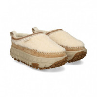 Zueco Plataforma Oveja Natural  UGG