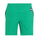 Bañador Hombre Verde Logo Frontal  TOMMY HILFIGER