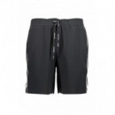 Pantalon Corto Deportivo CALVIN KLEIN Negro