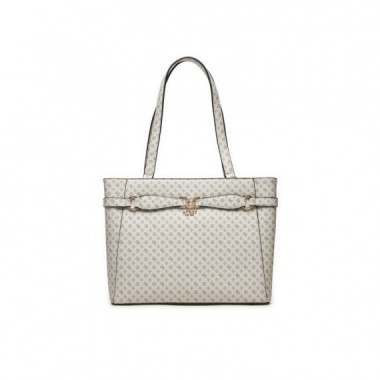 ARLENA LOGO NOEL TOTE WHITE LOGO