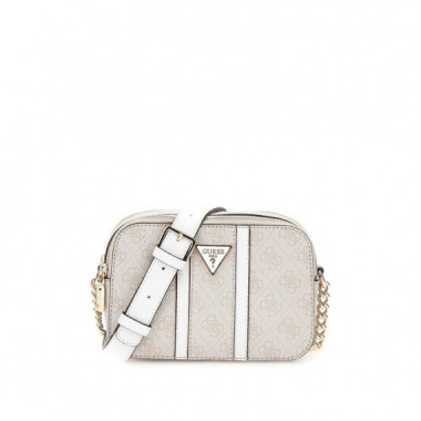 NOREEN CAMERA CROSSBODY DOVE LOGO