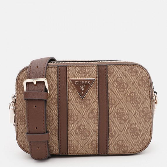 Noreen Camera Crossbody Latte Logo/brown  GUESS