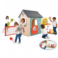 FEBER Casual 6 In 1 Activity House Casita de Juegos