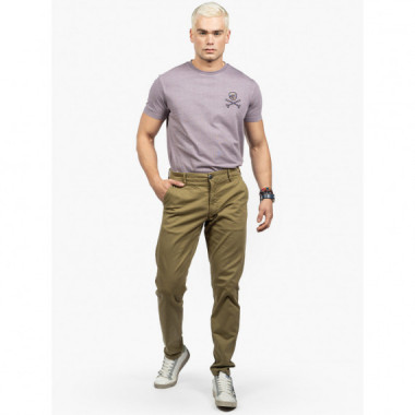 Pantalón Chino Icon Colors Military Green HARPER AND NEYER