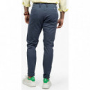 Pantalón Chino Icon Colors Navy Blue HARPER AND NEYER