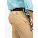 Pantalón Chino Icon Colors Camel HARPER AND NEYER