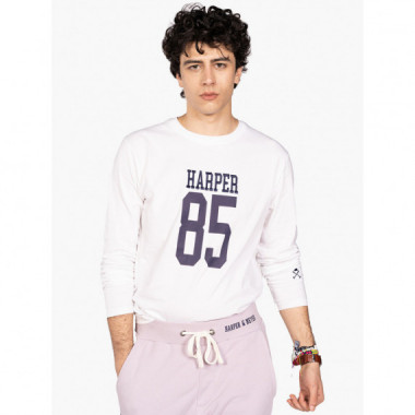 Camiseta Basket White HARPER AND NEYER