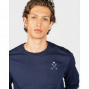 Camiseta Indie Logo Navy Blue HARPER AND NEYER