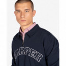 Sudadera Stanford Dark Blue HARPER AND NEYER