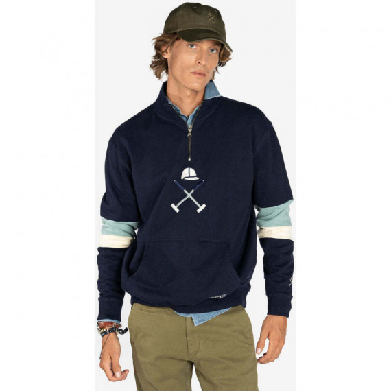 Sudadera Vespucci Navy Blue HARPER AND NEYER