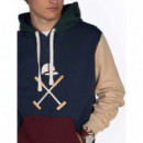 Sudadera Atlanta Navy Blue HARPER AND NEYER