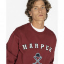 Sudadera Retro Bordeaux HARPER AND NEYER