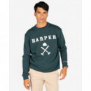 Sudadera New England Green Bottle HARPER AND NEYER