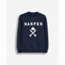 Sudadera New England Dark Blue HARPER AND NEYER