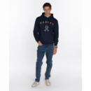 Sudadera Retro Hoodie Navy Blue HARPER AND NEYER