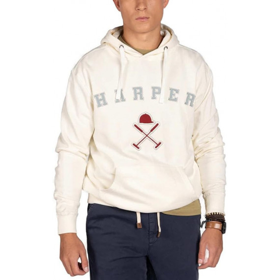 Sudadera Retro Hoodie Raw HARPER AND NEYER