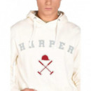 Sudadera Retro Hoodie Raw HARPER AND NEYER