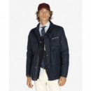 Barbour Brice Jacket Navy Blue HARPER AND NEYER