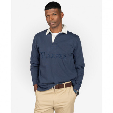 Polo Baltimore Dark Blue HARPER AND NEYER