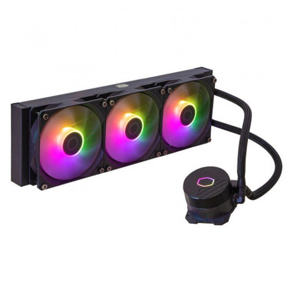 COOLER MASTER Refrigeracion Liquida Marterliquid 360L Core Argb Negro Kit Refri. Liquid. 1 Cm Negra