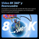 Insta 360 X4 Cámara Acción 360º 8K