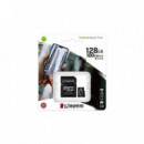 Tarjeta Microsd Xc 128GB + Adaptador Canvas Select Plus KINGSTON