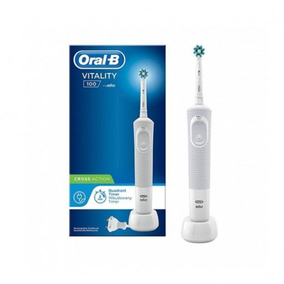 CEPILLO DENTAL ELECTRICO ORAL-B VITALITY 100 BLANCO BRAUN