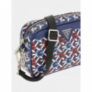 Torino Small Necessaire Blue  GUESS