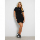 COLETTE JERSEY DRESS JET BLACK A996