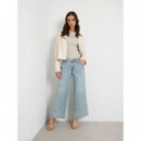 Zoya Wide Leg Crop Believe It  GUESS