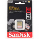 SANDISK Tarjeta Memoria Sdxc Uhs-i Extreme 256GB 180MB/S V30 4K Uhd