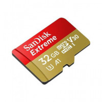 SANDISK Tarjeta Memoria Micro Sdxc 32GB Extreme Uhs-i 100MB/S 4K V30 Uhd