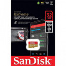 SANDISK Tarjeta Memoria Micro Sdxc 32GB Extreme Uhs-i 100MB/S 4K V30 Uhd