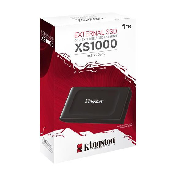 KINGSTON Disco Duro Ssd Externo 1TB XS10000 USB 3.2 Gen 2