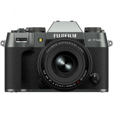 FUJIFILM CAMARA X-T50 + 16-50MM F2.8 - 4.8 R LM CHARCOAL