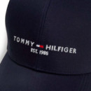 Gorra Established de Algodón Orgánico  TOMMY HILFIGER