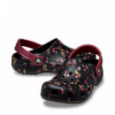 Chancla Classic Ditsy Floral Kids  CROCS